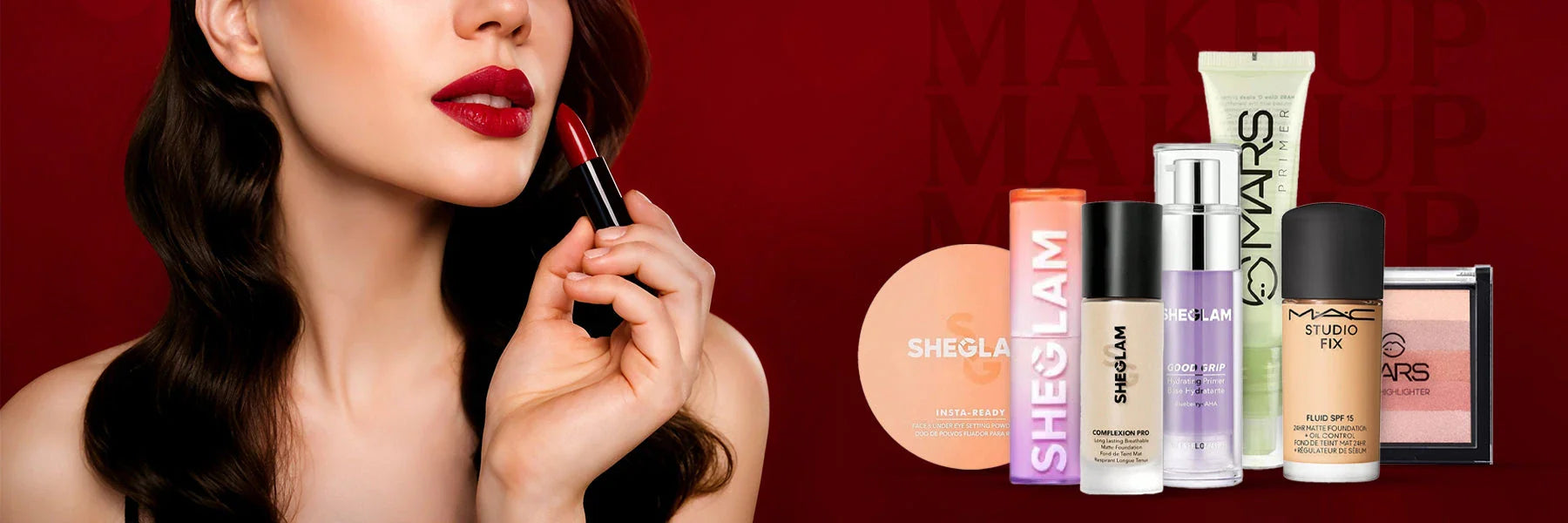 Buy natural and non-toxic makeup products online in Bangladesh. Find affordable foundations, highlighters, and vegan makeup kits for a flawless look.