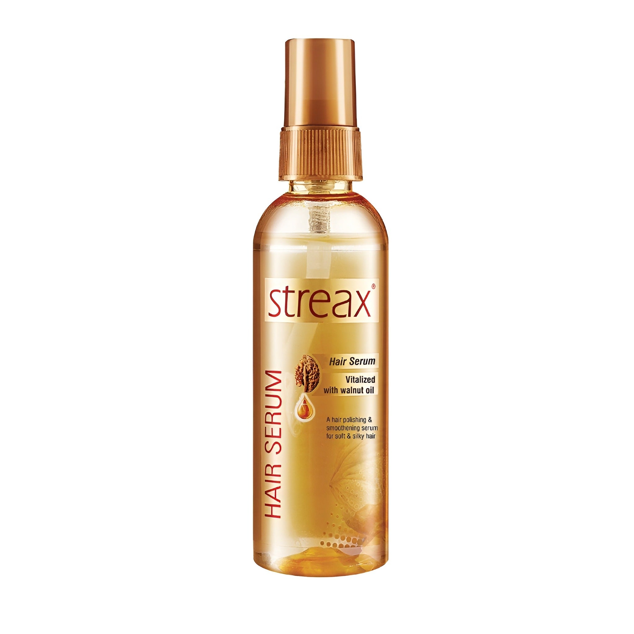 Streax Hair Serum Vitalized With Walnut Oil 115ml