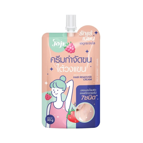 Joji Secret Young Whitening & Moisturizing Underarm Hair Removal Cream 30g Pixie La Bella