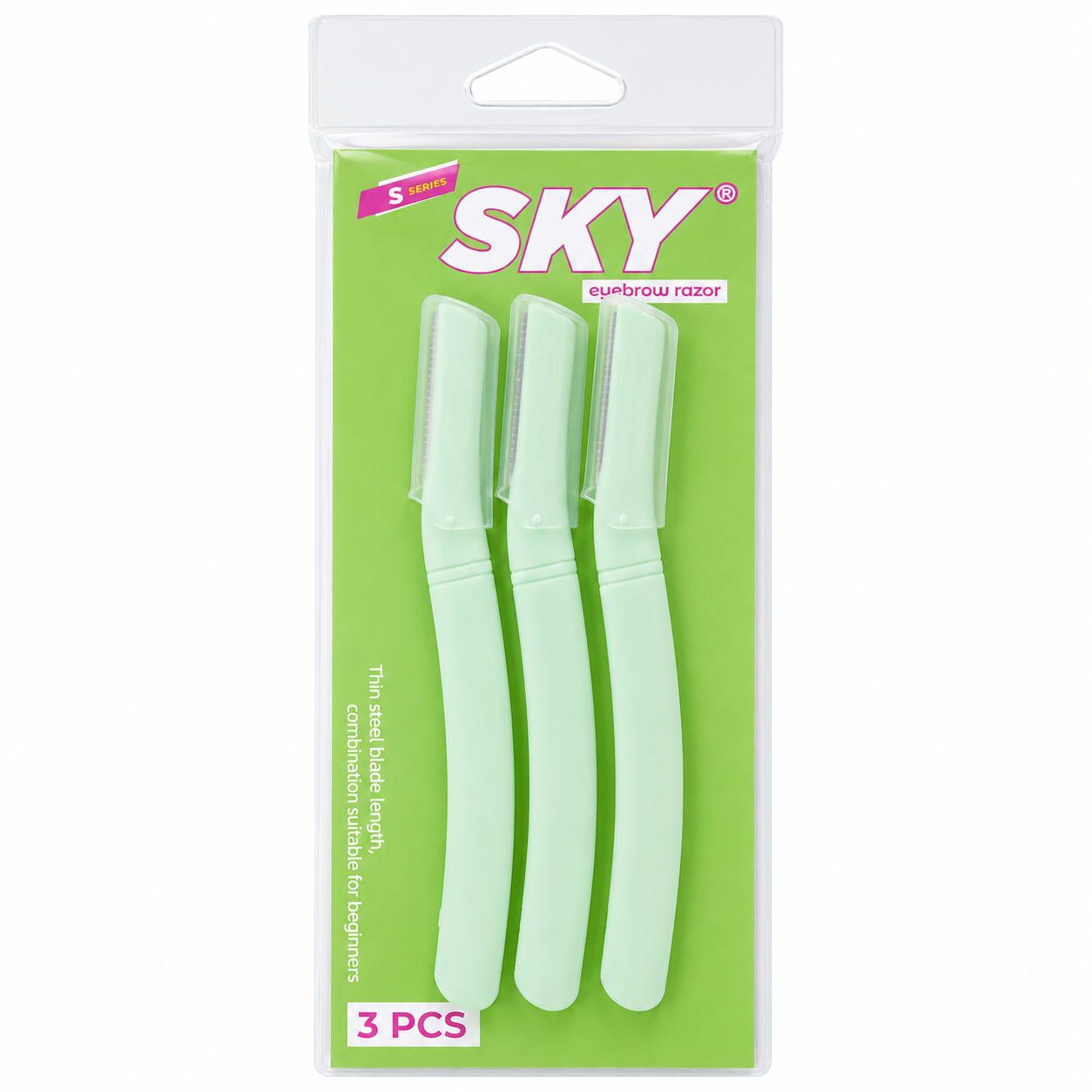 SKY 3-Piece Eyebrow Razor Set Pixie La Bella