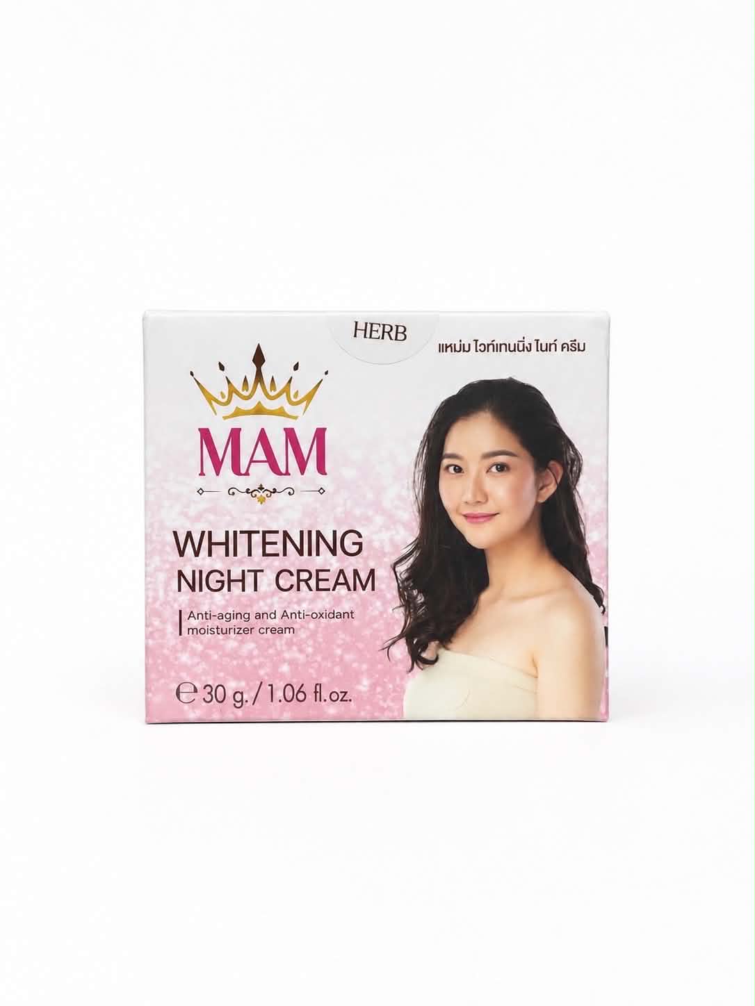 MAM Whitening night Cream 30g Pixie La Bella