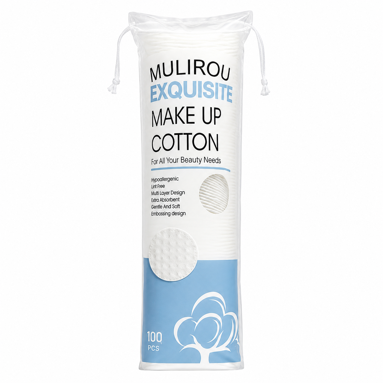 MULIROU Exquisite Makeup Cotton Pads 100pcs Pixie La Bella