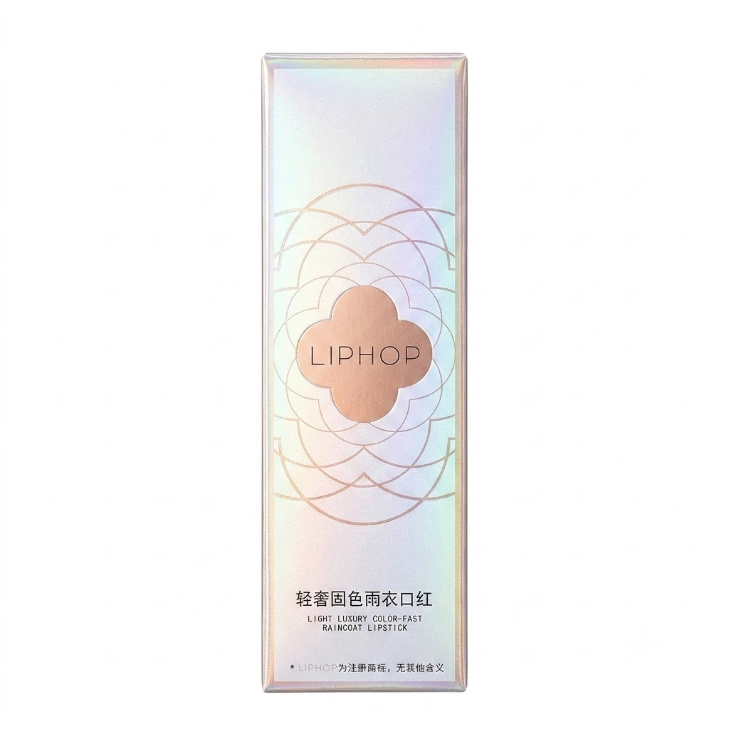 LIPHOP Light Luxury Color-Fast Raincoat Lipstick Pixie La Bella