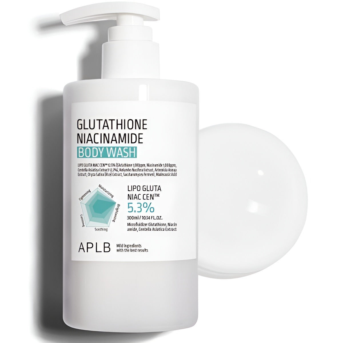 "APLB Glutathione Niacinamide Body Wash – a refreshing and brightening body cleanser in Bangladesh. Infused with Glutathione and Niacinamide, it deeply hydrates, evens skin tone, and enhances radiance. Perfect for those looking to buy natural skin care online in Bangladesh, including organic body wash, herbal beauty products, and the best skin care solutions. Shop now for smooth, glowing skin!"