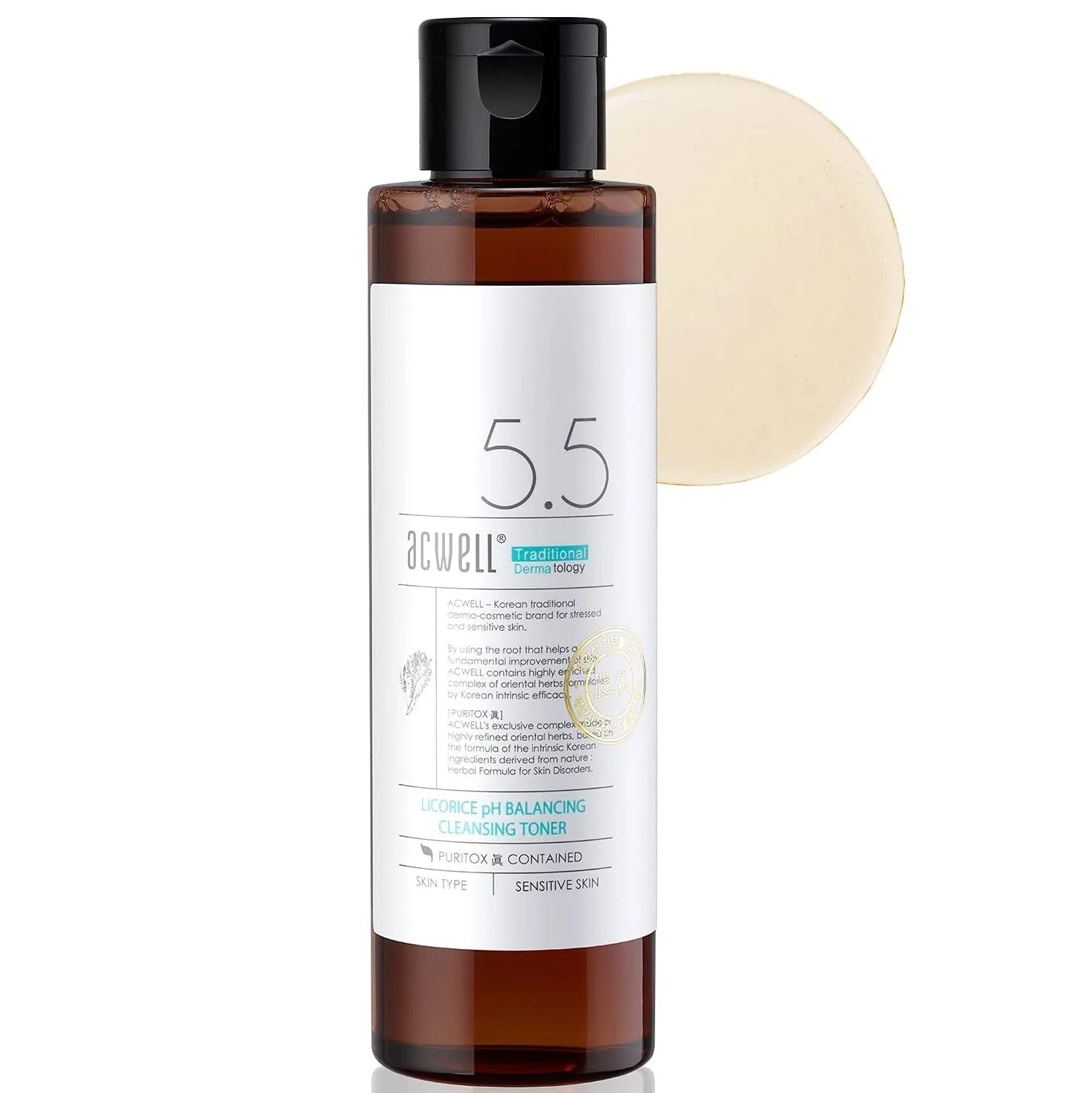 Acwell Licorice pH Balancing Cleansing Toner Pixie La Bella