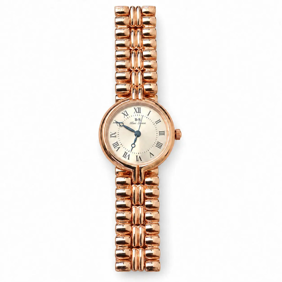 B-S Blue Sense Roman Numeral Bracelet Watch