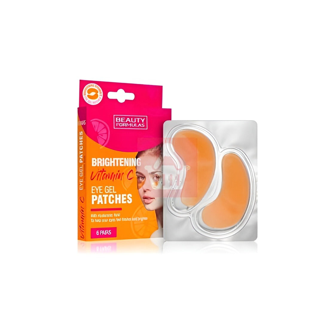 Beauty Formulas Brightening Vitamin C Eye Gel Patches 6 Pairs Pixie La Bella