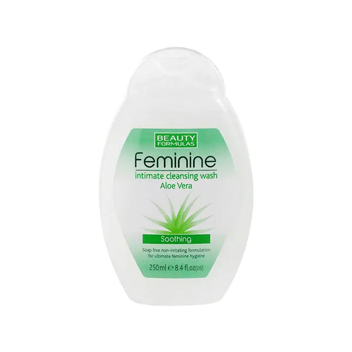 Beauty Formulas Feminine Intimate Cleansing Wash Aloe Vera 250ml Pixie La Bella