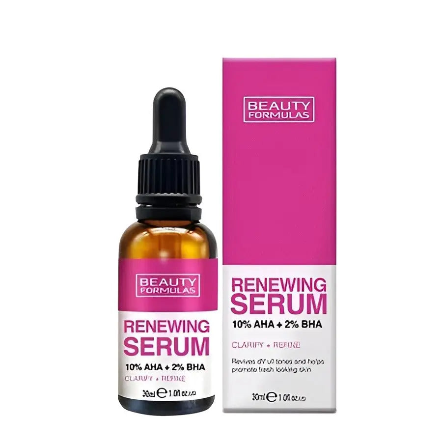 Beauty Formulas Renewing 10% AHA+2% BHA Serum- 30ml Pixie La Bella