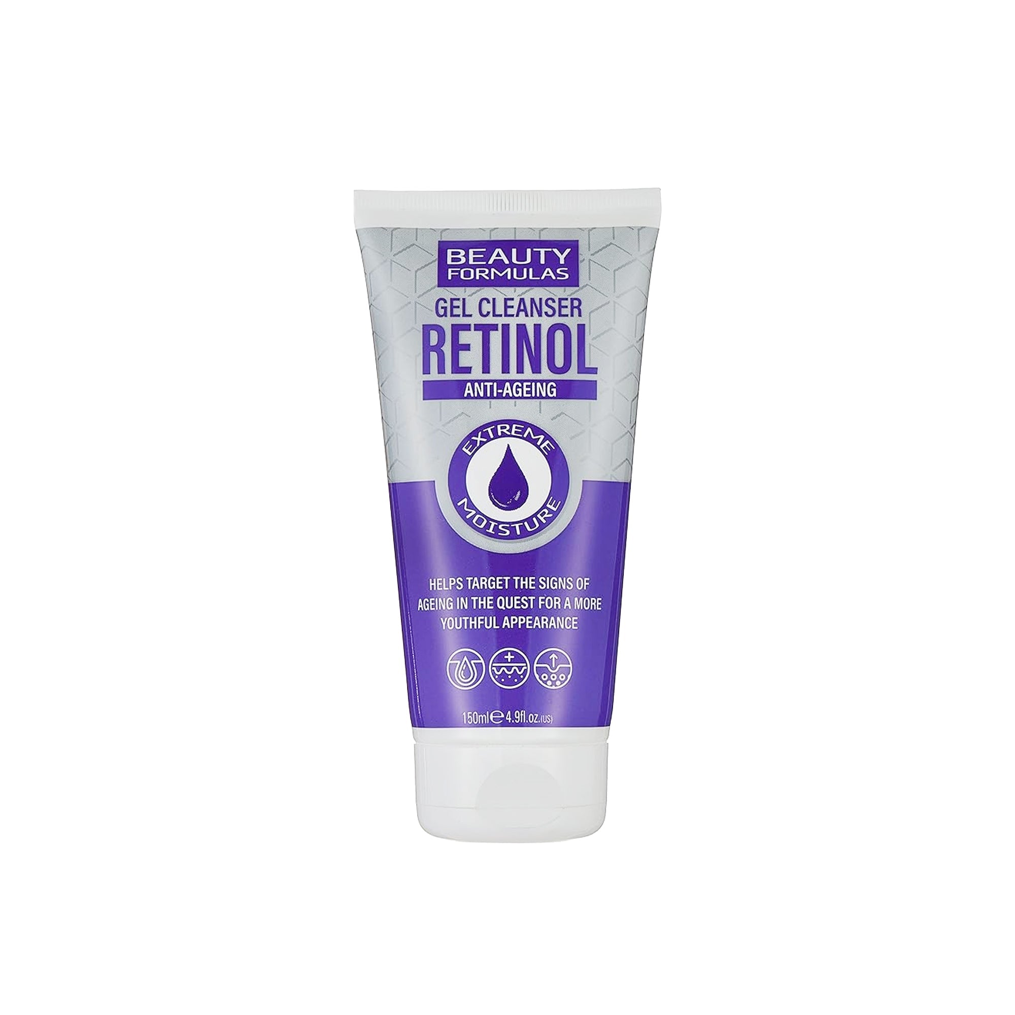 Beauty Formulas Retinol Anti-Ageing Gel Cleanser 150ml Pixie La Bella