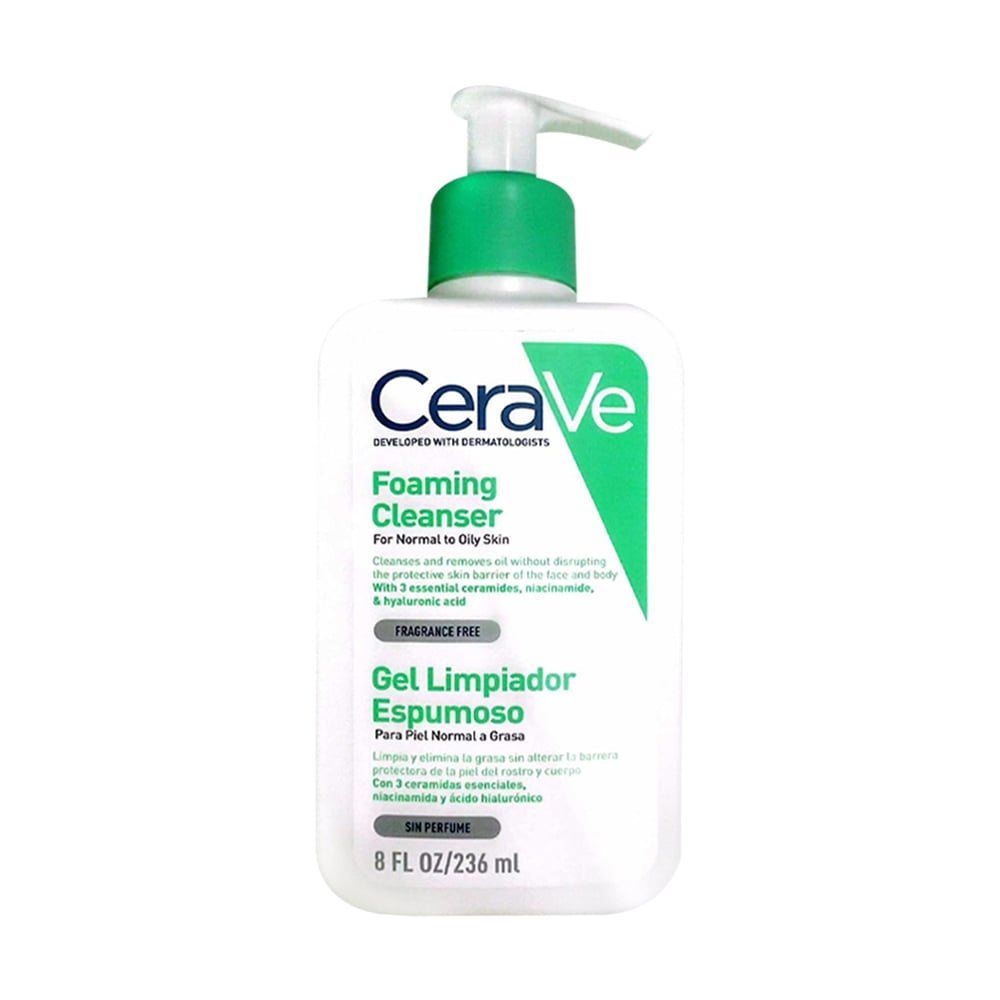 CeraVe Foaming Facial Cleanser, a gel-to-foam face wash for normal to oily skin. Fragrance-free, dermatologist-developed. Shop best skin care products online in Bangladesh, including cleansers, moisturizers, skin brightening creams, anti-aging creams & more. Find affordable & organic skin care products at our online store.