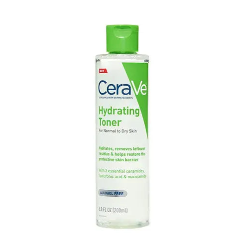 CeraVe Hydrating Toner, a natural skin care product for normal to dry skin. Buy best skin care products online in Bangladesh at affordable prices. This alcohol-free toner hydrates, removes residue, and helps restore the skin barrier with ceramides, hyaluronic acid, and niacinamide. Shop now at our Bangladesh online natural skin care store.