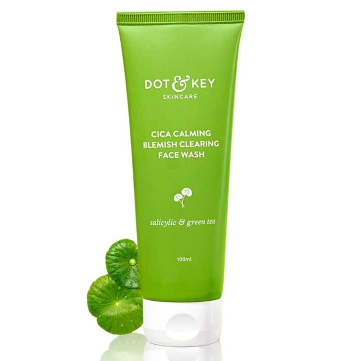 Buy Dot & Key Cica Calming Blemish Clearing Face Wash online in Bangladesh. This affordable and effective face wash is among the best skin care products for calming blemishes and cleansing. It&