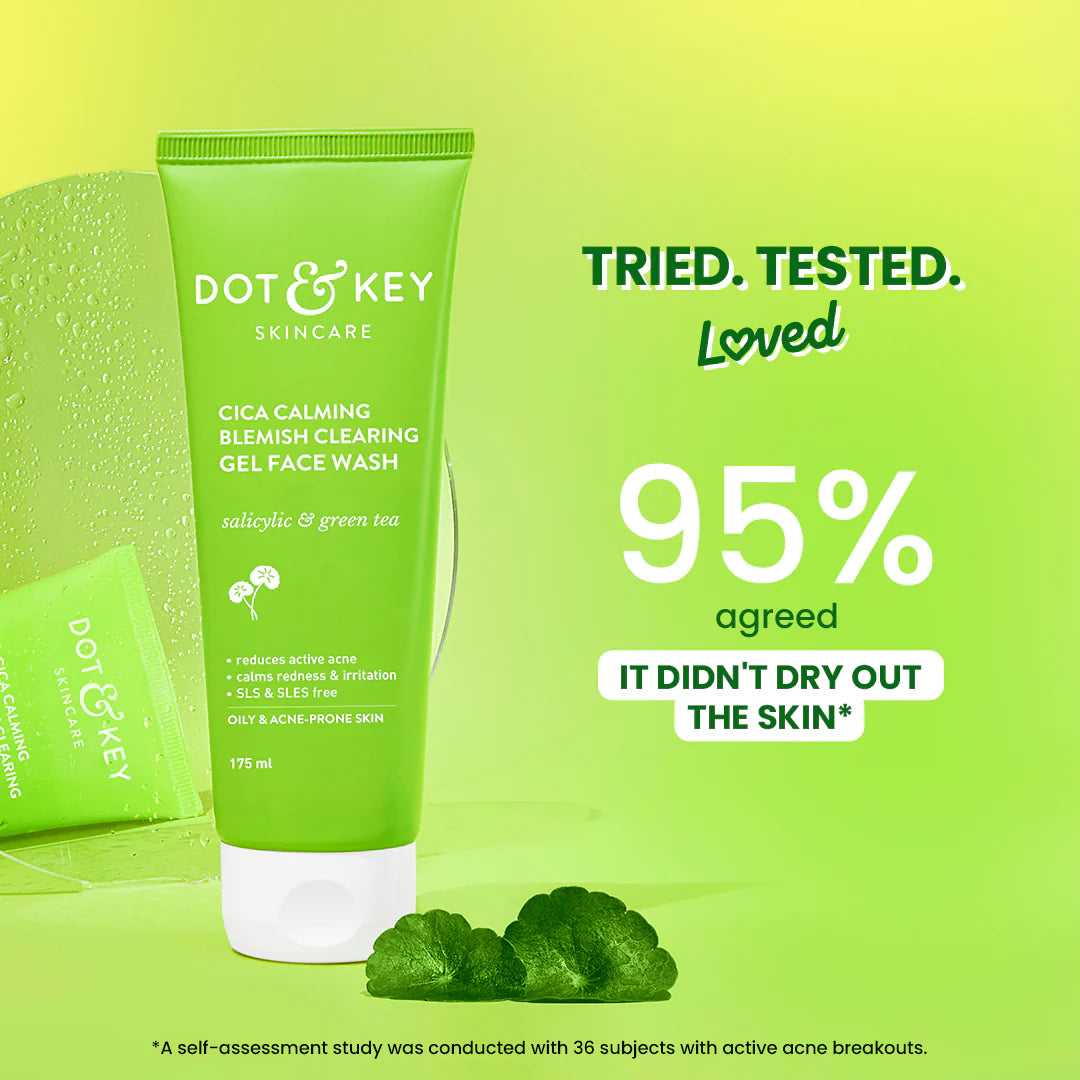 Buy Original Dot & Key Cica Calming Blemish Clearing Gel Face Wash