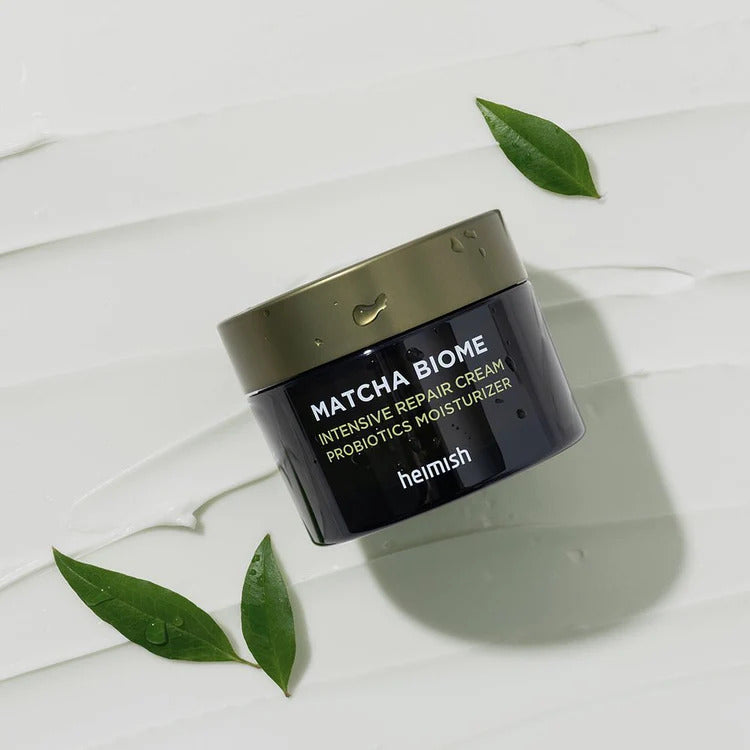 Heimish Matcha Biome Intensive Repair Cream: Natural, organic moisturizer for skin repair and brightening. Buy best skin care products online in Bangladesh at affordable prices. Shop now for anti-aging, herbal, and probiotic skincare.