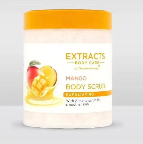 Extracts Body Care Mango Body Scrub Exfoliating For Smoother Skin 465ml Pixie La Bella