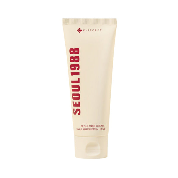 K-SECRET SEOUL 1988 Cream : Snail Mucin 93+Rice 100ml Pixie La Bella