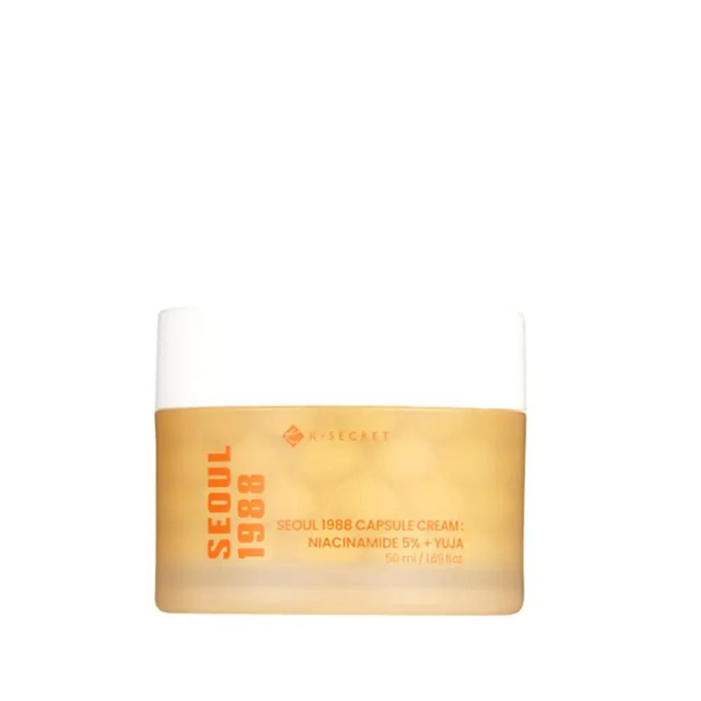 K-SECRET Seoul 1988 Capsule Cream: Niacinamide 5% + Yuja 50ml Pixie La Bella