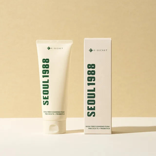 K-SECRETSEOUL 1988 Cleansing Foam : Pine Cica 1% + Probiotics 150ml