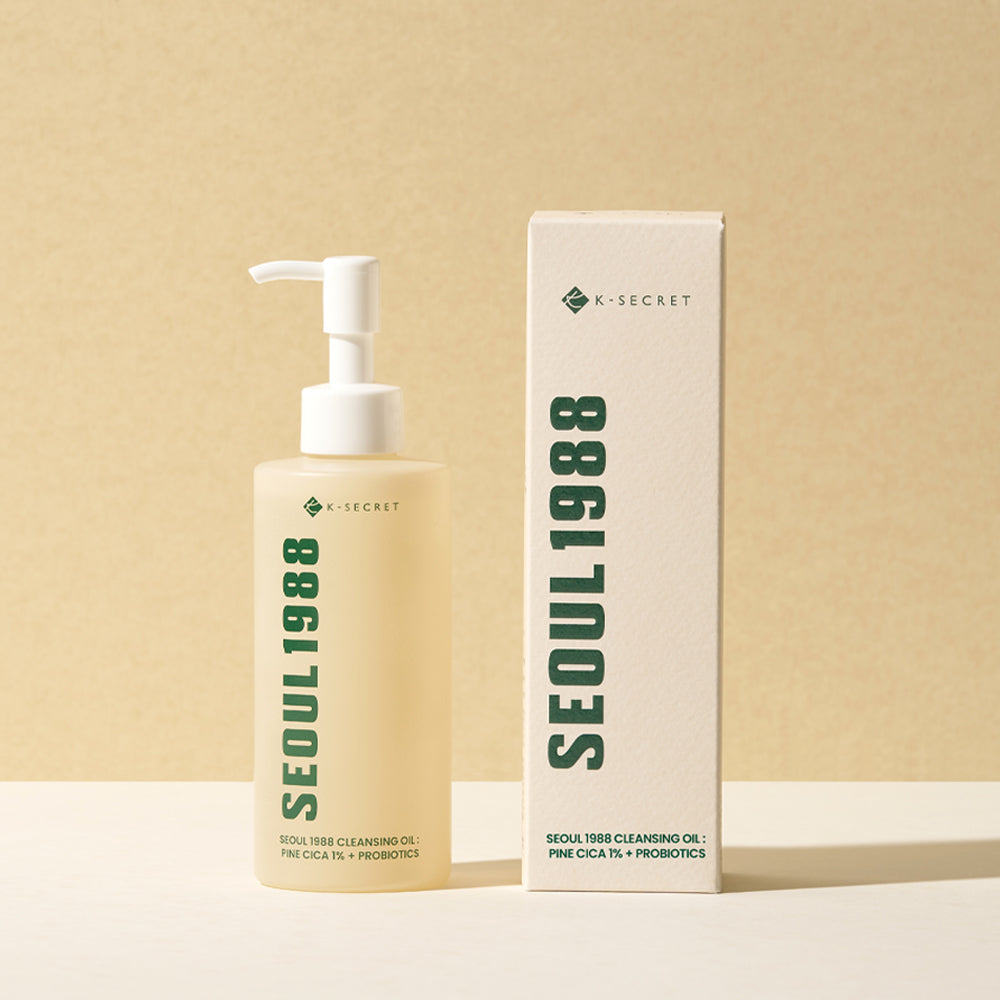 K-SECRETSEOUL 1988 Cleansing Oil : Pine Cica 1% + Probiotics 200ml Pixie La Bella