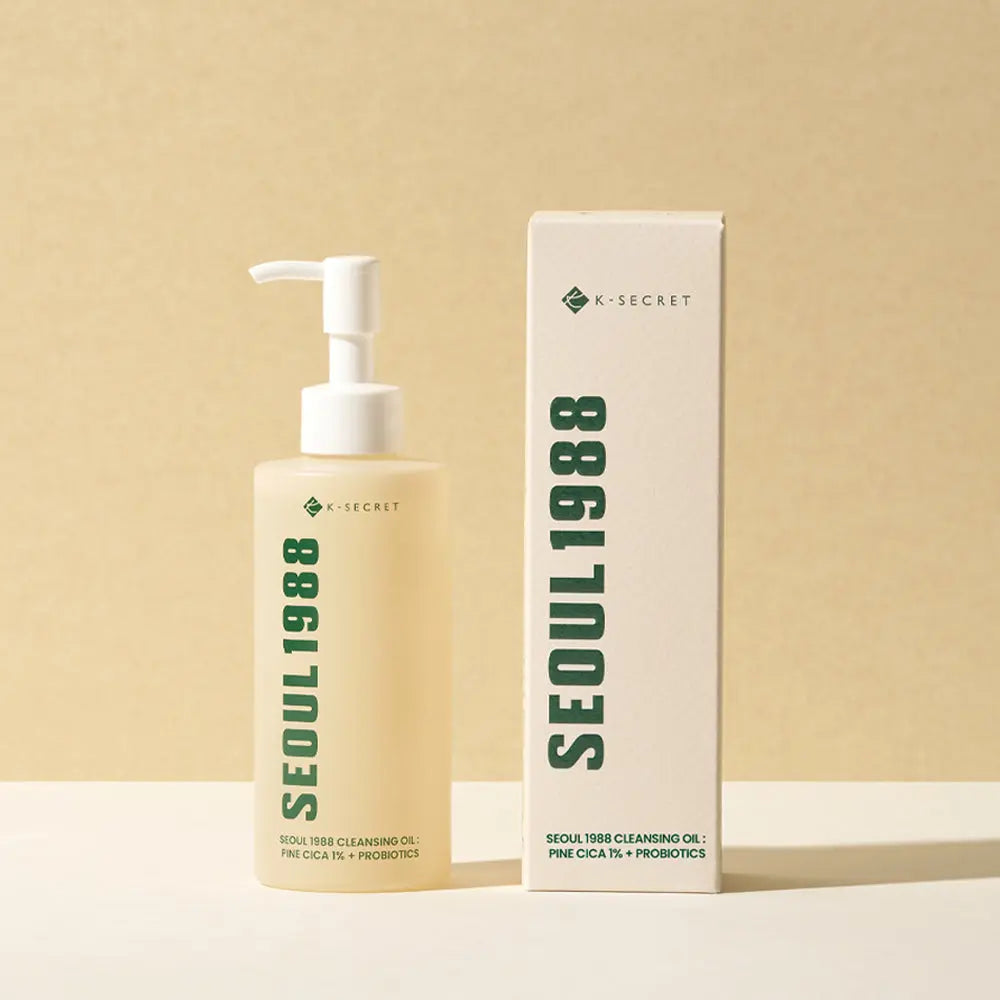 K-SECRETSEOUL 1988 Cleansing Oil : Pine Cica 1% + Probiotics 200ml Pixie La Bella
