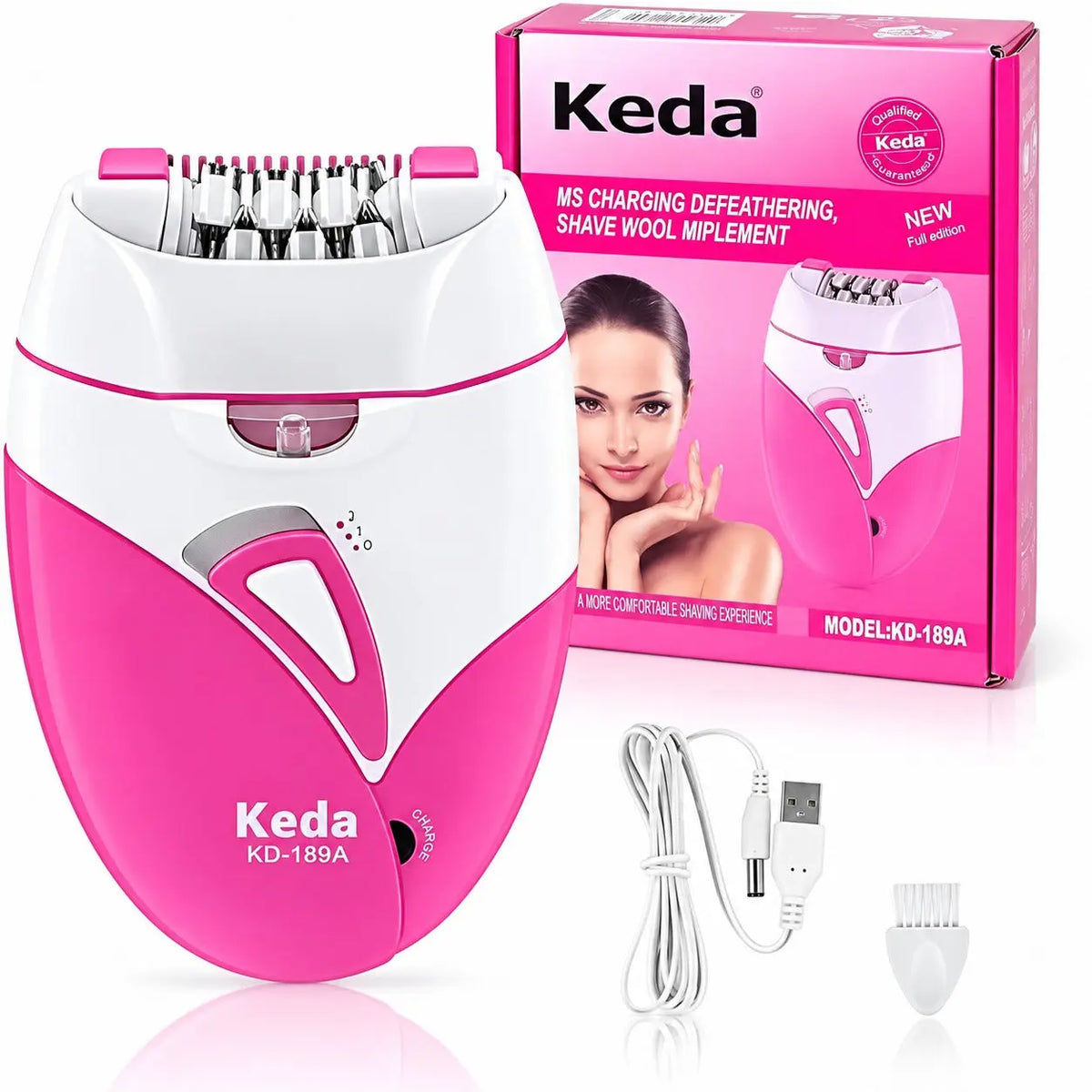 Keda Rechargeable Cordless Hair Remover