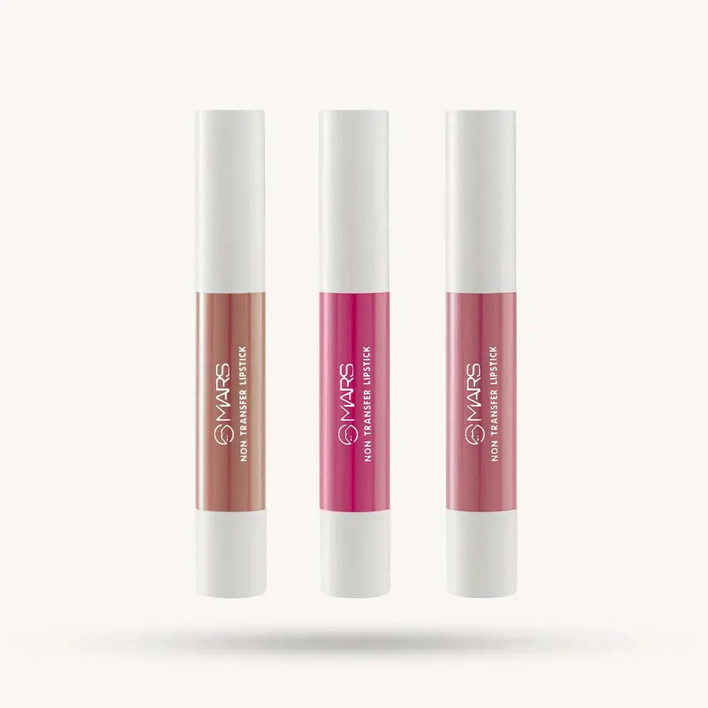 MARS Non-Transfer Lipsticks - Face makeup product online in Bangladesh. Buy affordable, natural, non-toxic, vegan makeup products for face online. Best makeup primer, foundation, highlighter, kits, and cheap cosmetics online at the best cosmetics shop in Bangladesh. Shop online at our store.