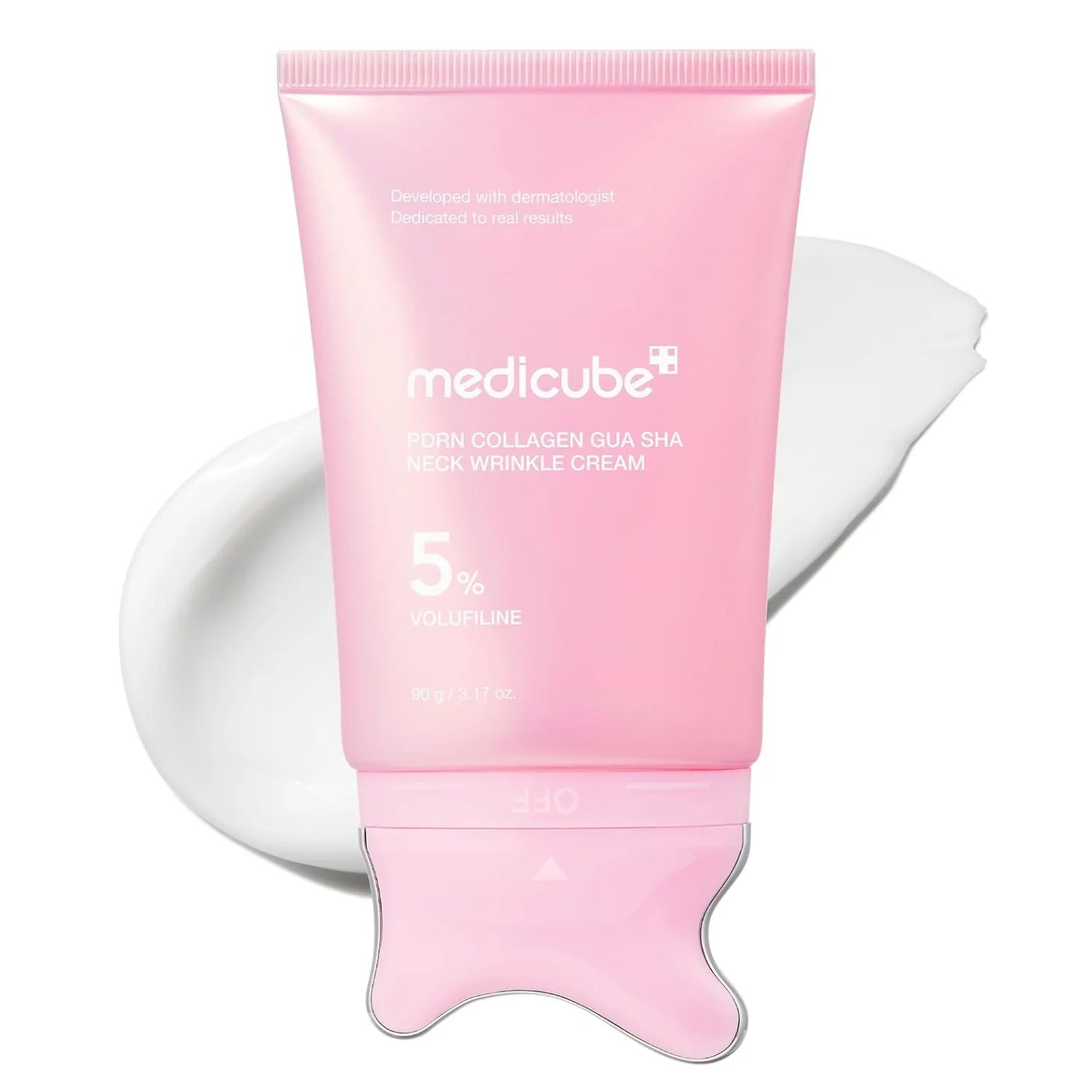 Medicube PDRN Collagen Gua Sha Neck Wrinkle Cream