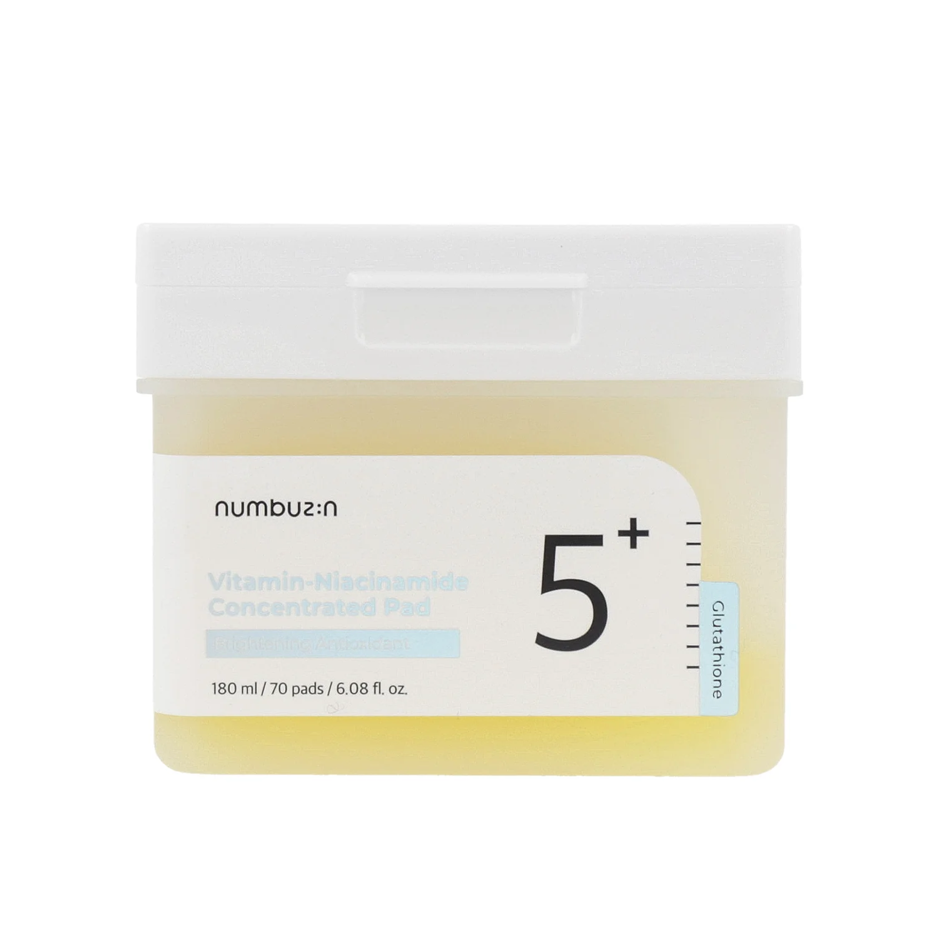 Numbuzin No.5 Vitamin-Niacinamide Concentrated Pad: Brighten and nourish your skin easily. Shop best online skincare stores for organic beauty products for skin. Buy anti-aging cream product and more today!
