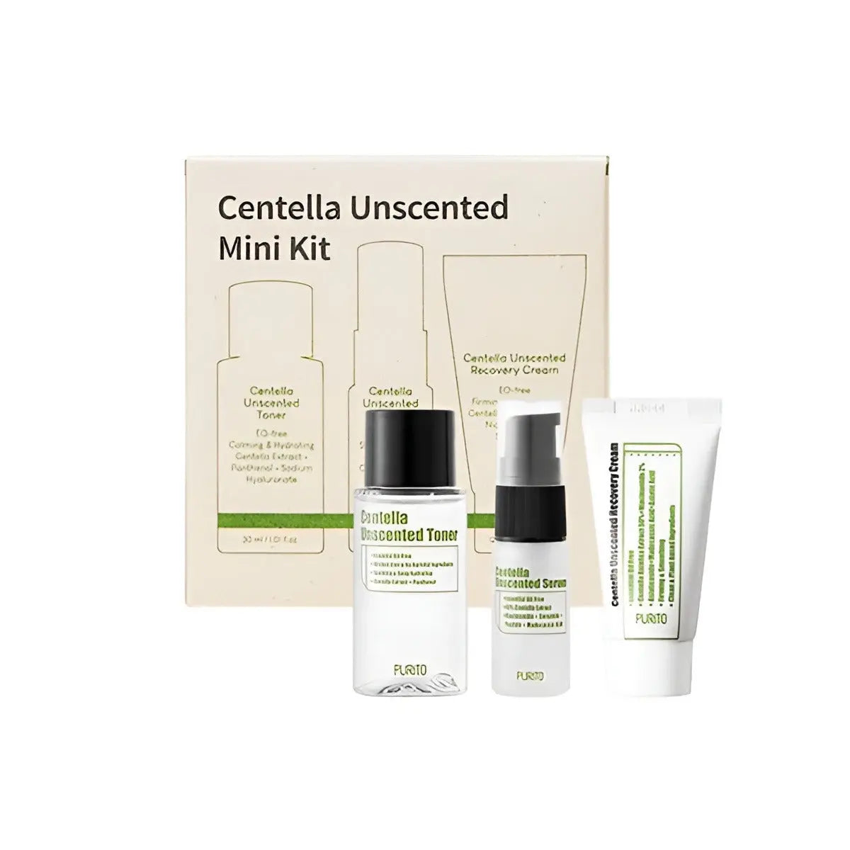This travel-friendly mini kit is a perfect introduction to PURITO&