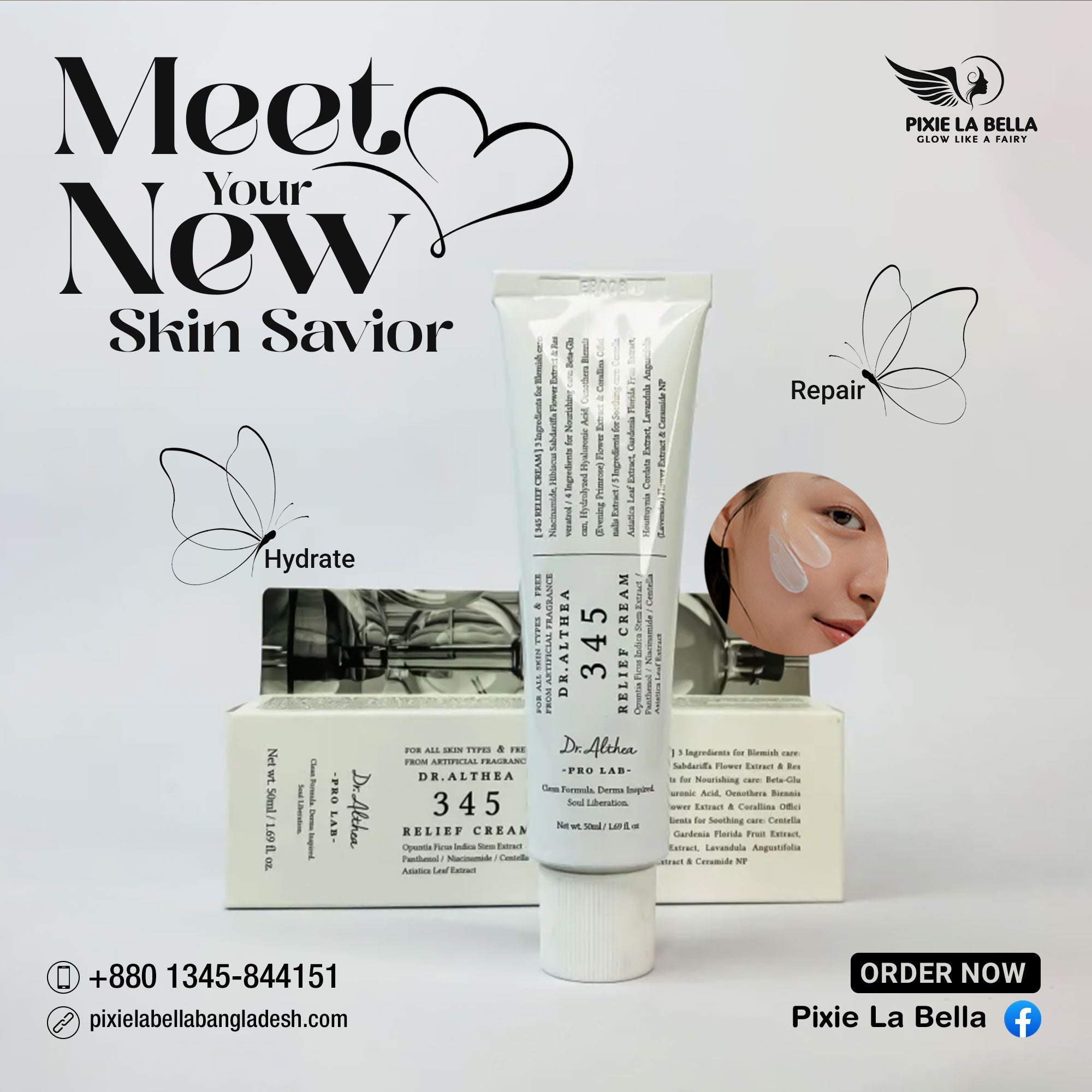 Dr. Althea 345 Relief Cream Pixie La Bella