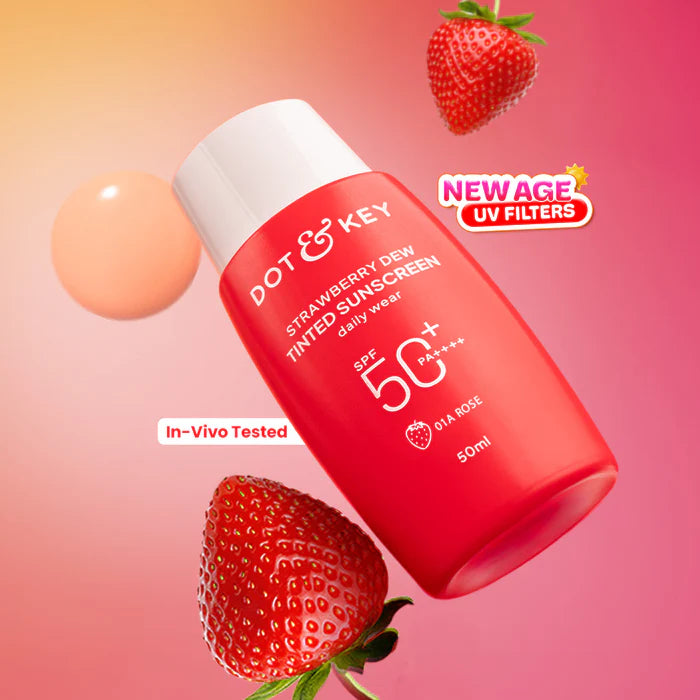 Dot & Key Strawberry Dew Tinted Sunscreen 50ml Pixie La Bella