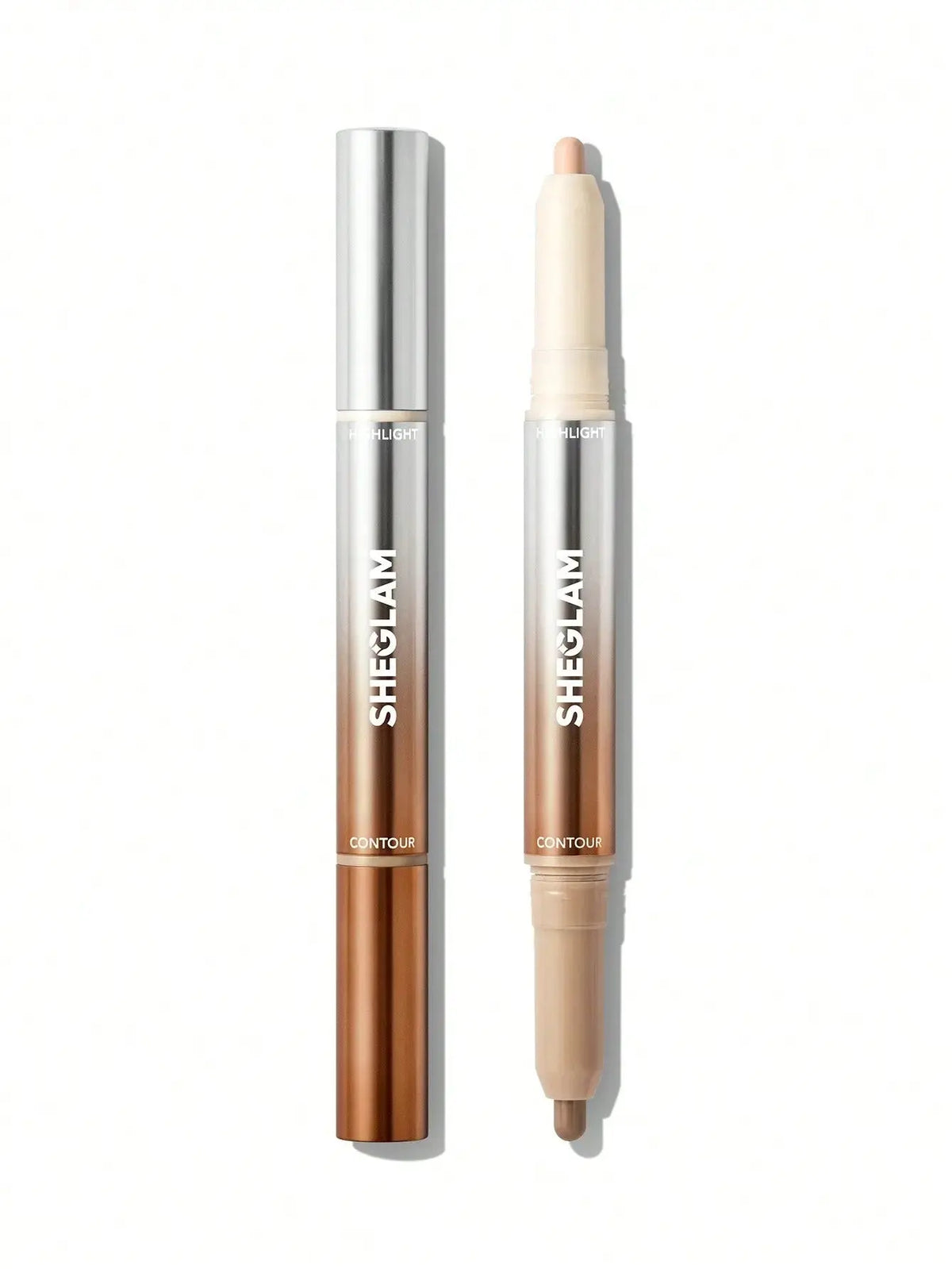 SHEGLAM Fine Line 2-In-1 Nose Contour & Highlight Pen-Umber