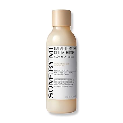 SOME BY MI Galactomyces Glutathione Glow Milky Toner - 6.76Oz, 200ml Pixie La Bella