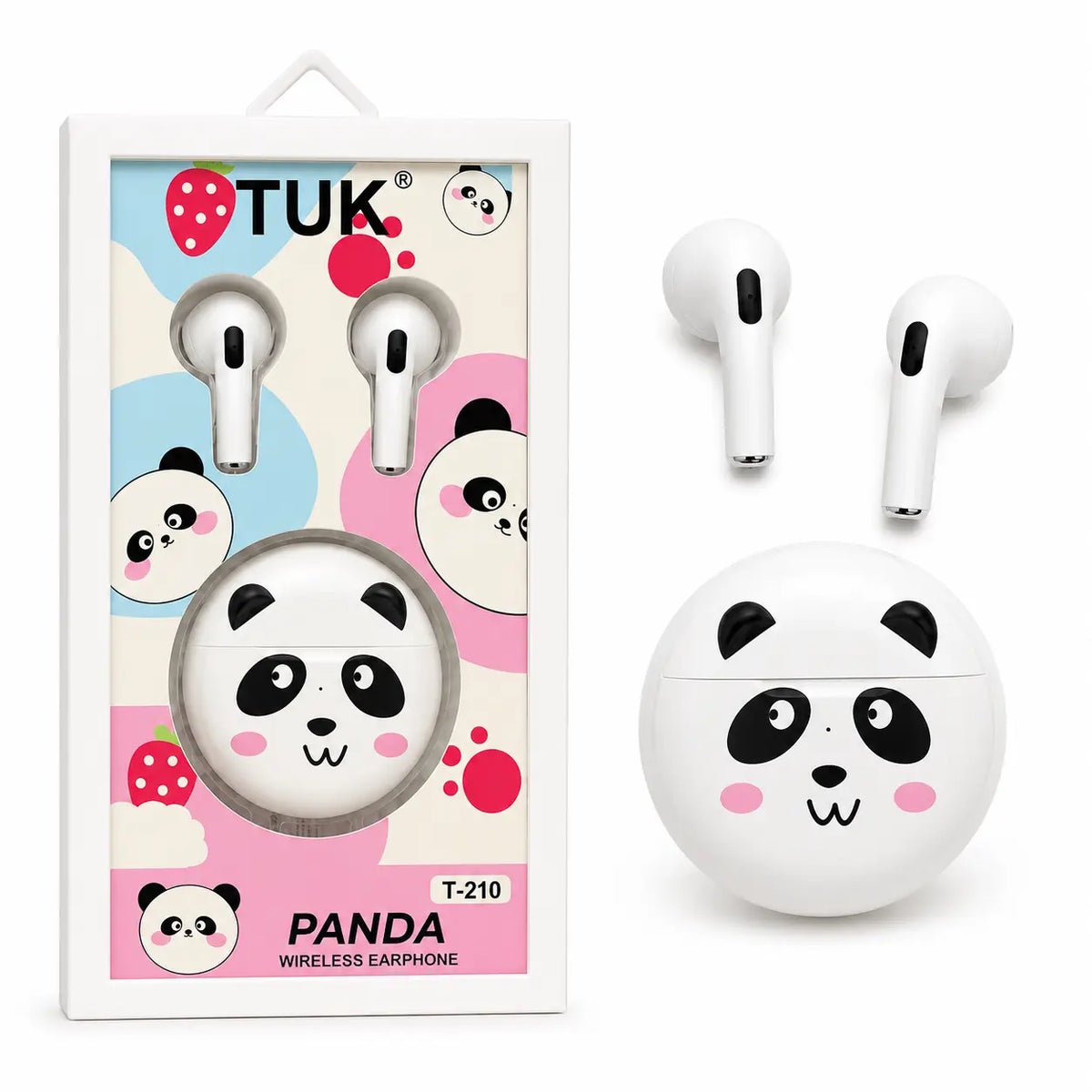 Cute Cartoon Wireless Earbuds Kawaii Panda