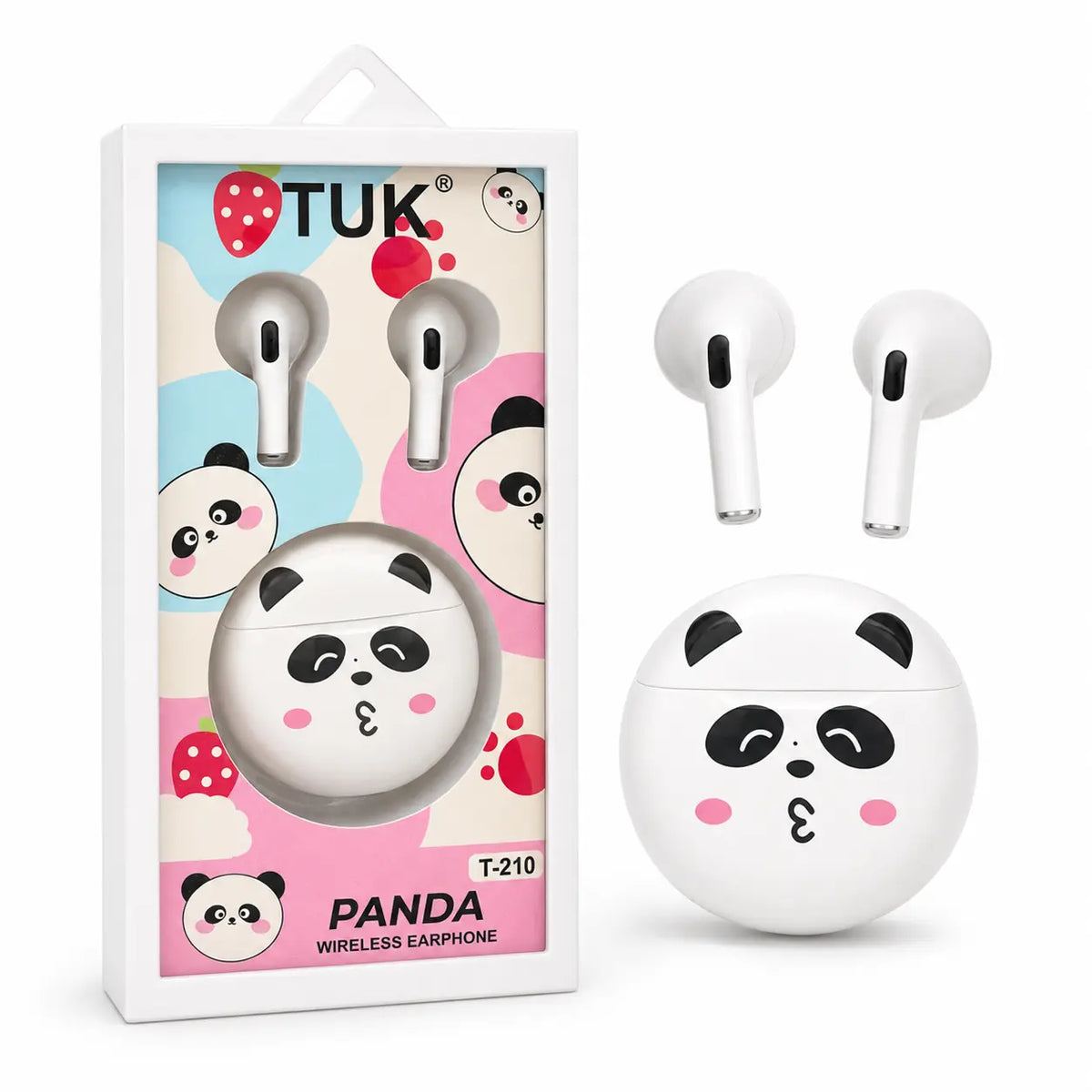 Cute Cartoon Wireless Earbuds Kissy Panda