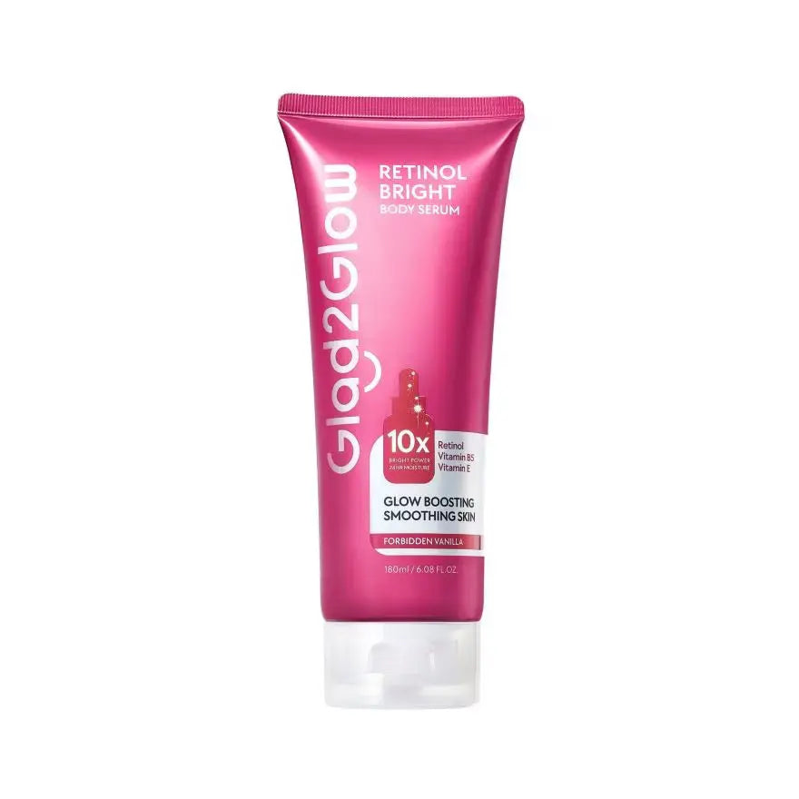 Glad2glow Retinol Bright Body Serum 180ml Pixie La Bella