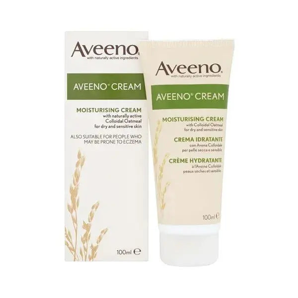 Aveeno Moisturising Cream With Active Colloidal Oatmeal 100ml Pixie La Bella