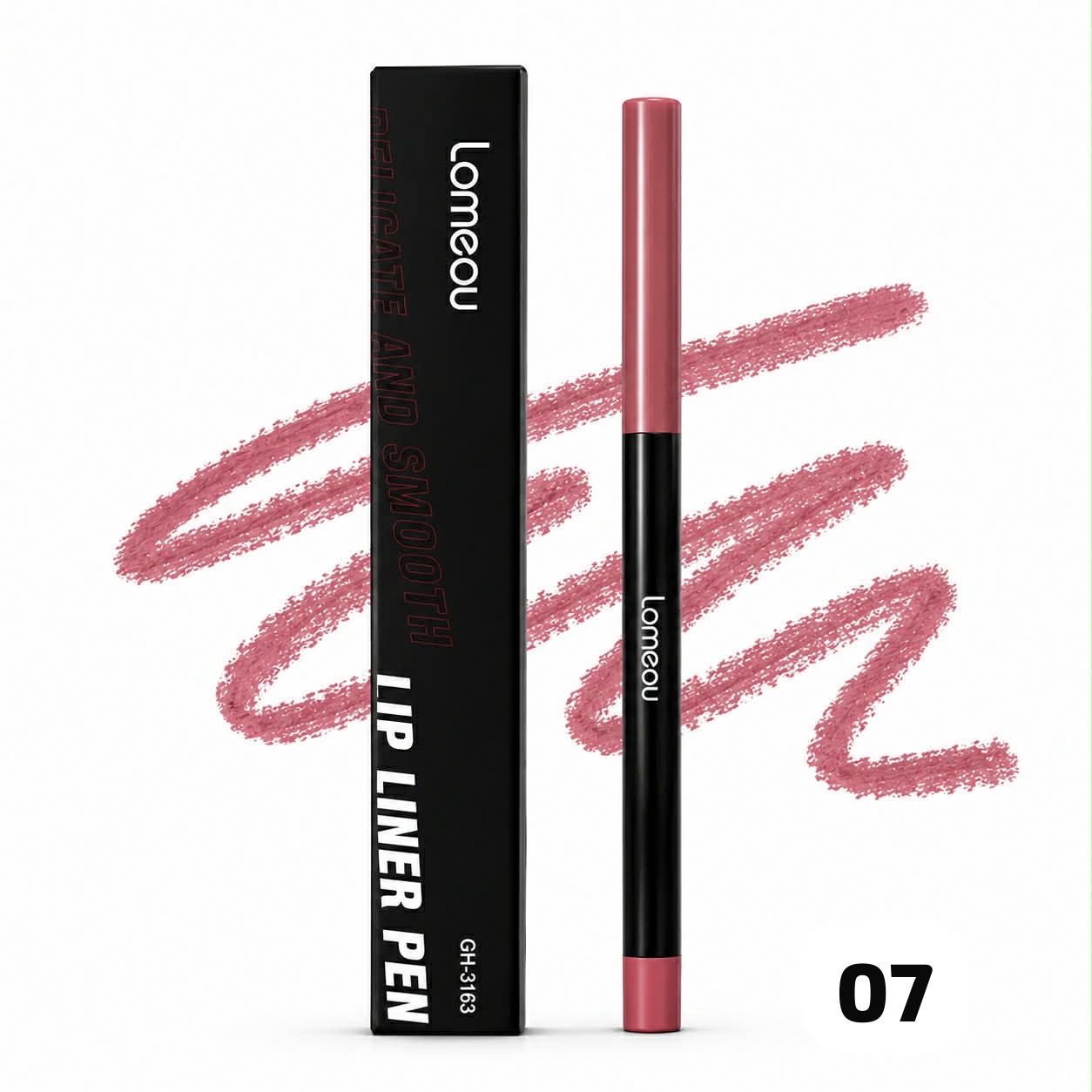 Lomeou Delicate & Smooth Lip Liner Pen Pixie La Bella