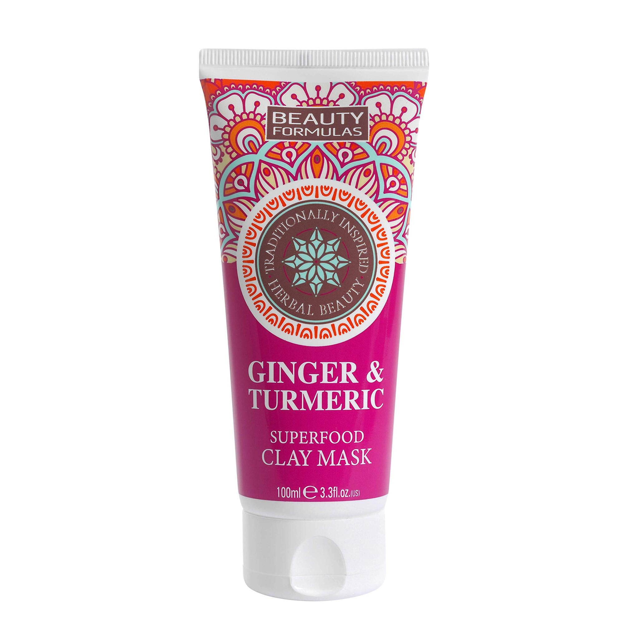 Beauty Formulas Ginger and Turmeric Superfood Clay Mask