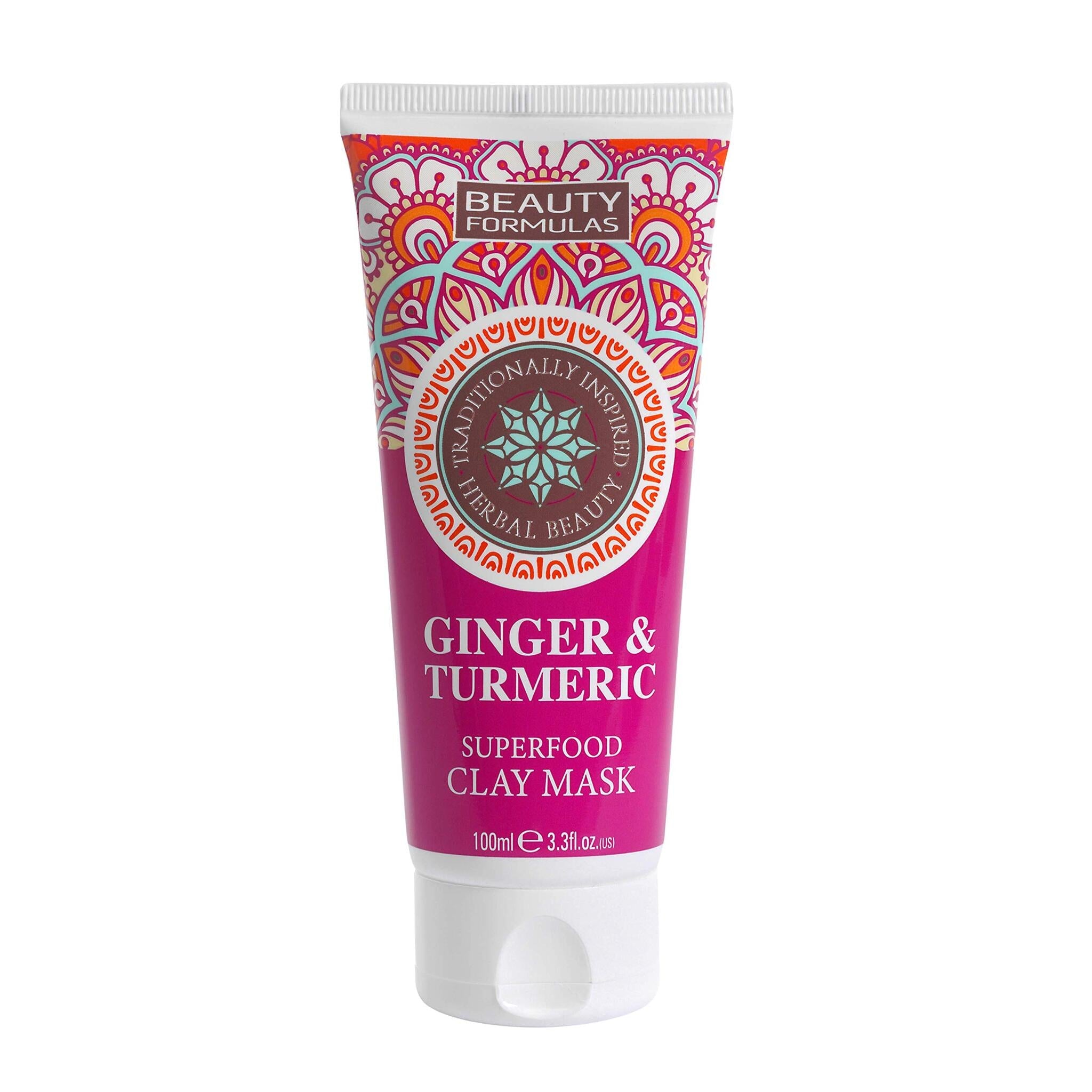 Beauty Formulas Ginger and Turmeric Superfood Clay Mask Pixie La Bella