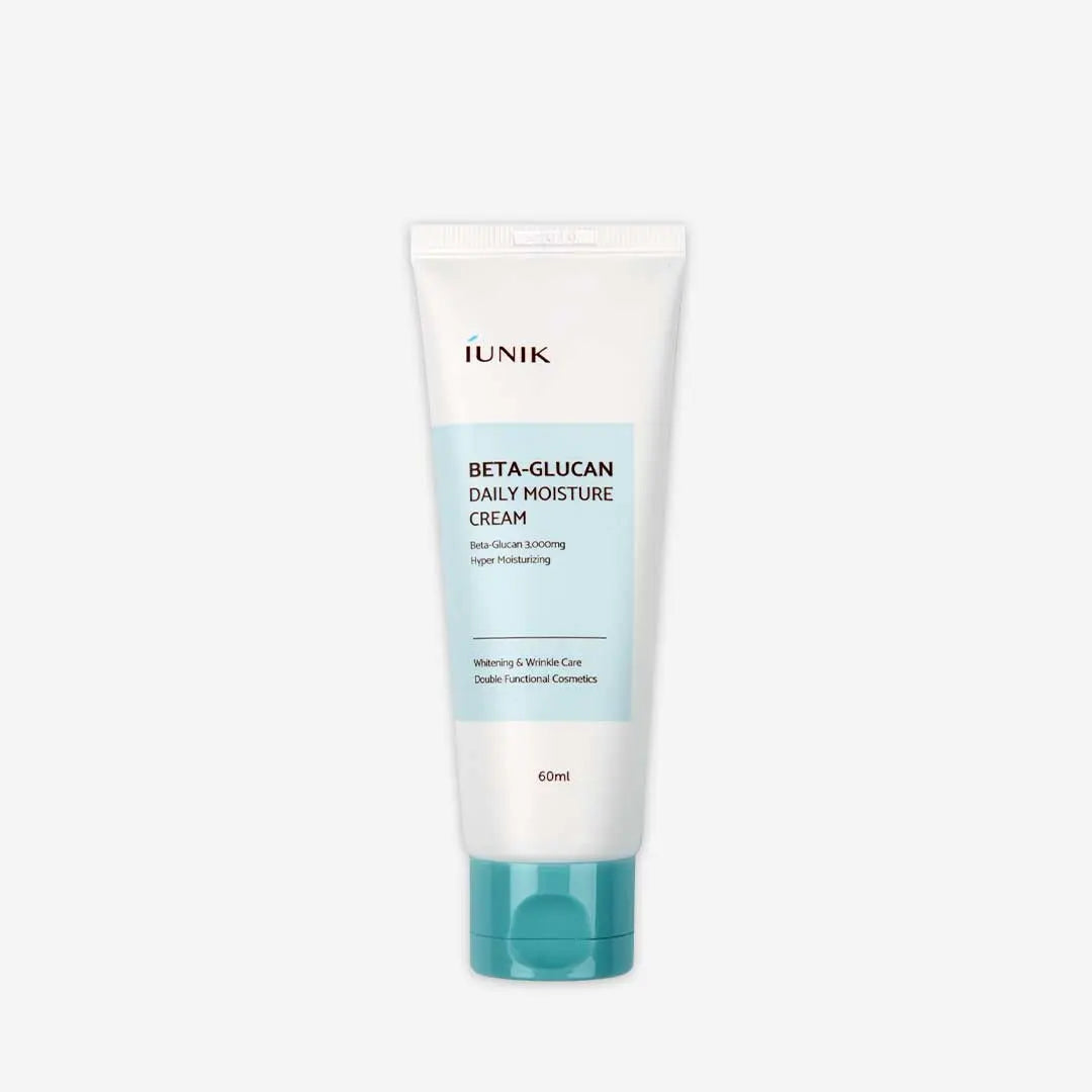 Hydrate your skin with IUNIK Beta Glucan Daily Moisture Cream, a top pick in best online skin care products. Buy beauty products for skin online and experience the power of herbal skin care products for daily moisture.