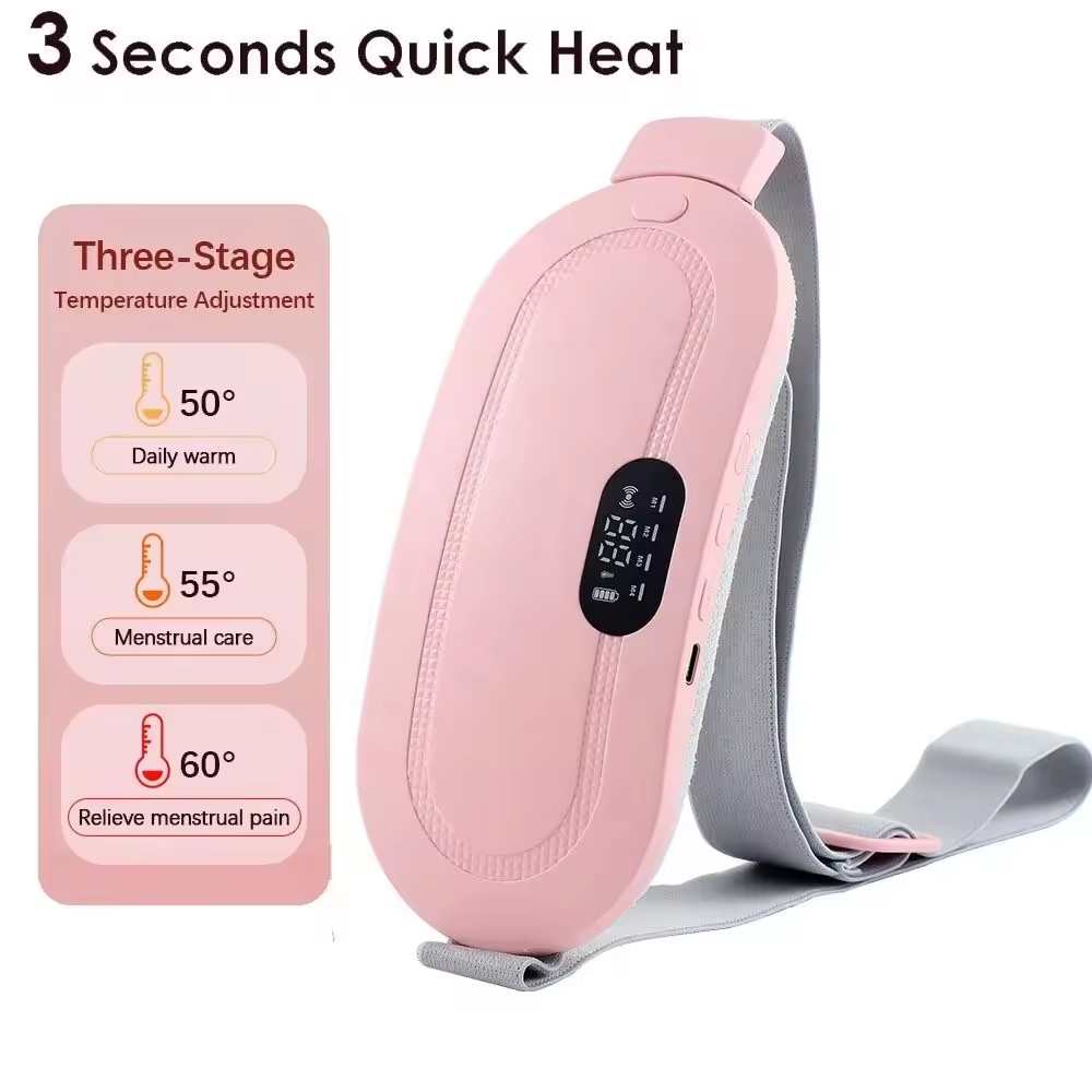 Portable Cordless Menstrual Heating Pad & Massage Belt Pixie La Bella