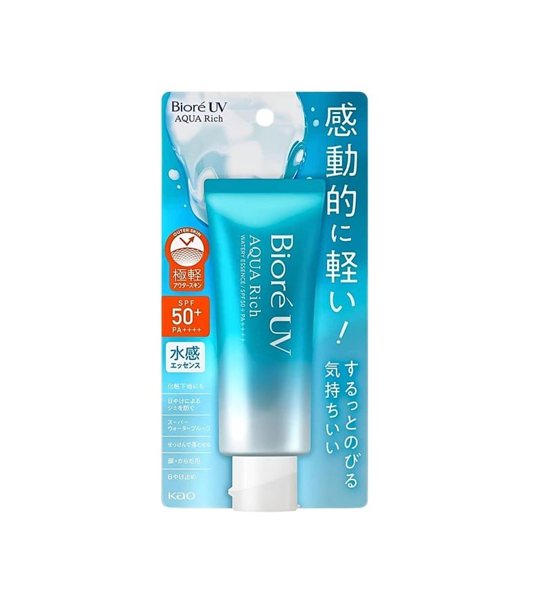 Biore UV Aqua Rich Watery Essence Sunscreen SPF50+/PA++++ 50g Pixie La Bella