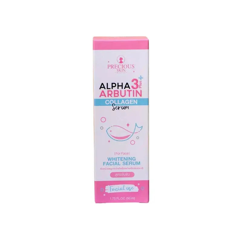 Precious Skin Alpha Arbutin 3 Plus Collagen Serum for Face 50ml Pixie La Bella