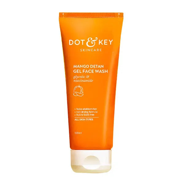 Buy Dot & Key Mango Detan Gel Face Wash online in Bangladesh. This affordable and effective face wash is among the best skin care products for fading stubborn tans and brightening skin. It&