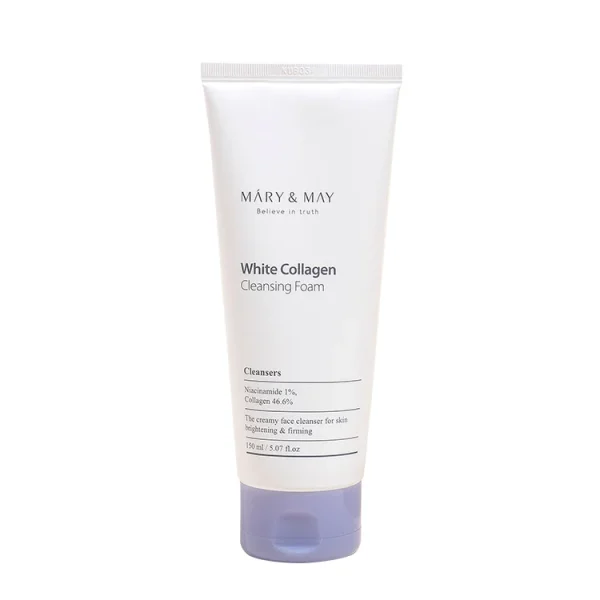 Mary&May White Collagen Cleansing Foam (150ml / 5.07 fl oz) Pixie La Bella