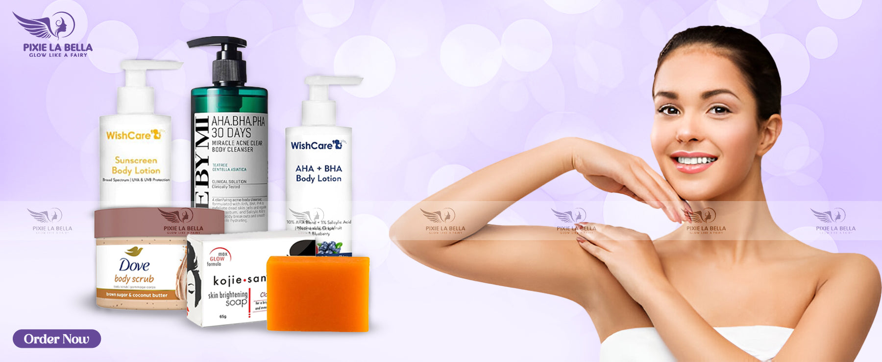 Get Premium Body Care Products Online at Pixie La Bella!