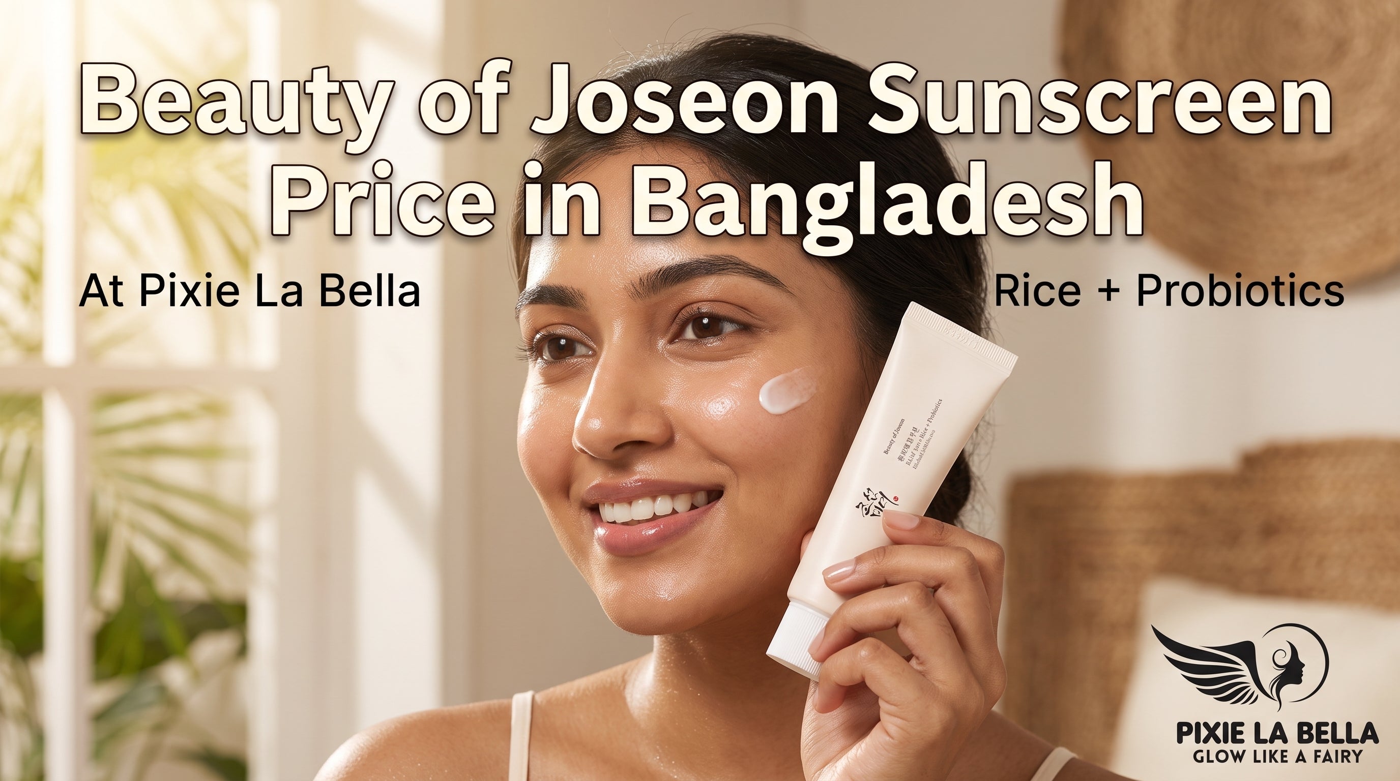 Beauty of Joseon Sunscreen Price in Bangladesh- Rice + Probiotics SPF 50+ at Pixie La Bella