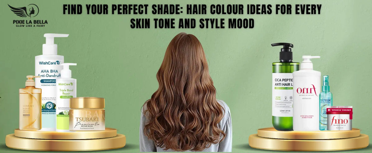 Find Your Perfect Shade: Hair Colour Ideas for Every Skin Tone and Style Mood Pixie La Bella